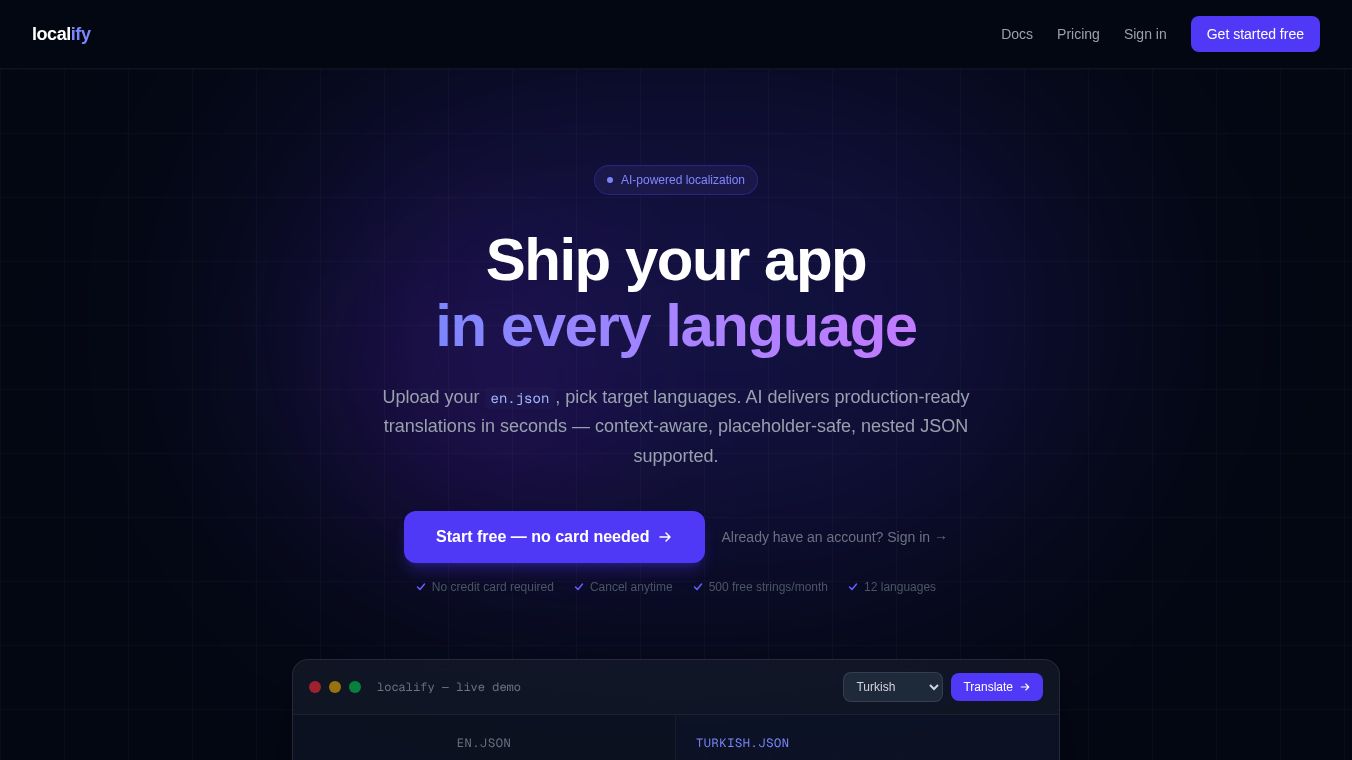 Localify