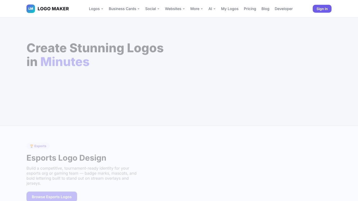 Logo Maker — Create Stunning Logos