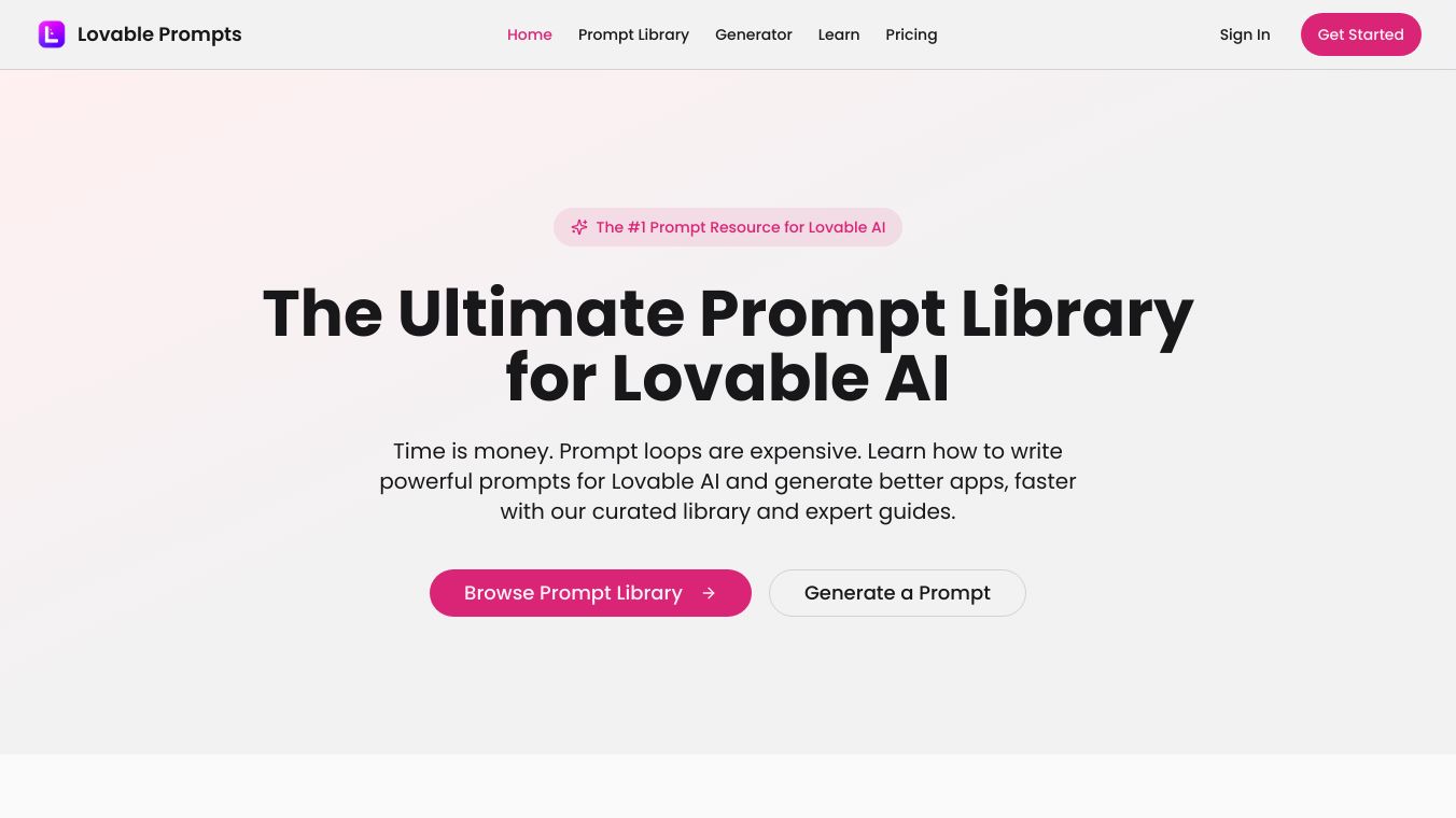 Lovable-prompts.com