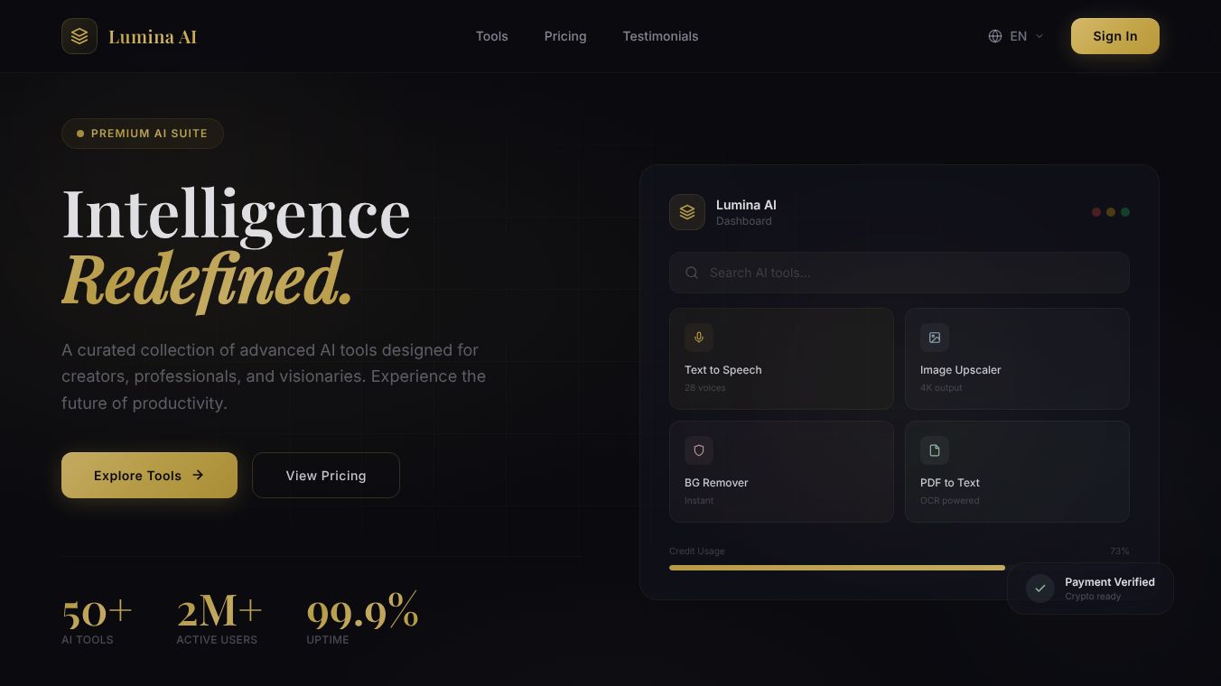 Lumina Hub AI