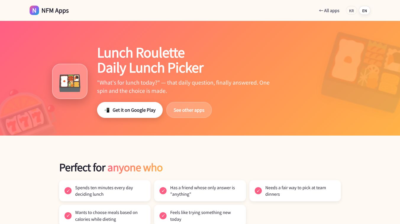 Lunch Roulette