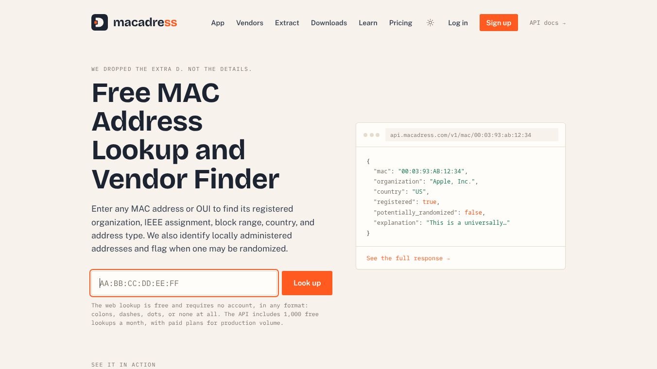 macadress
