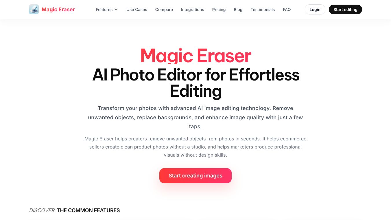 Magic Eraser - AI Photo Editor