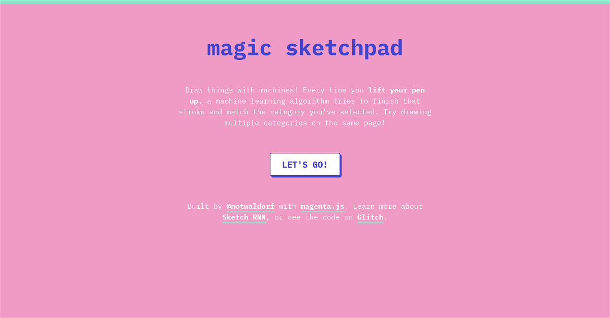 Magic Sketchpad