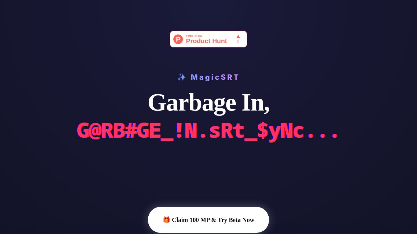 MagicSRT