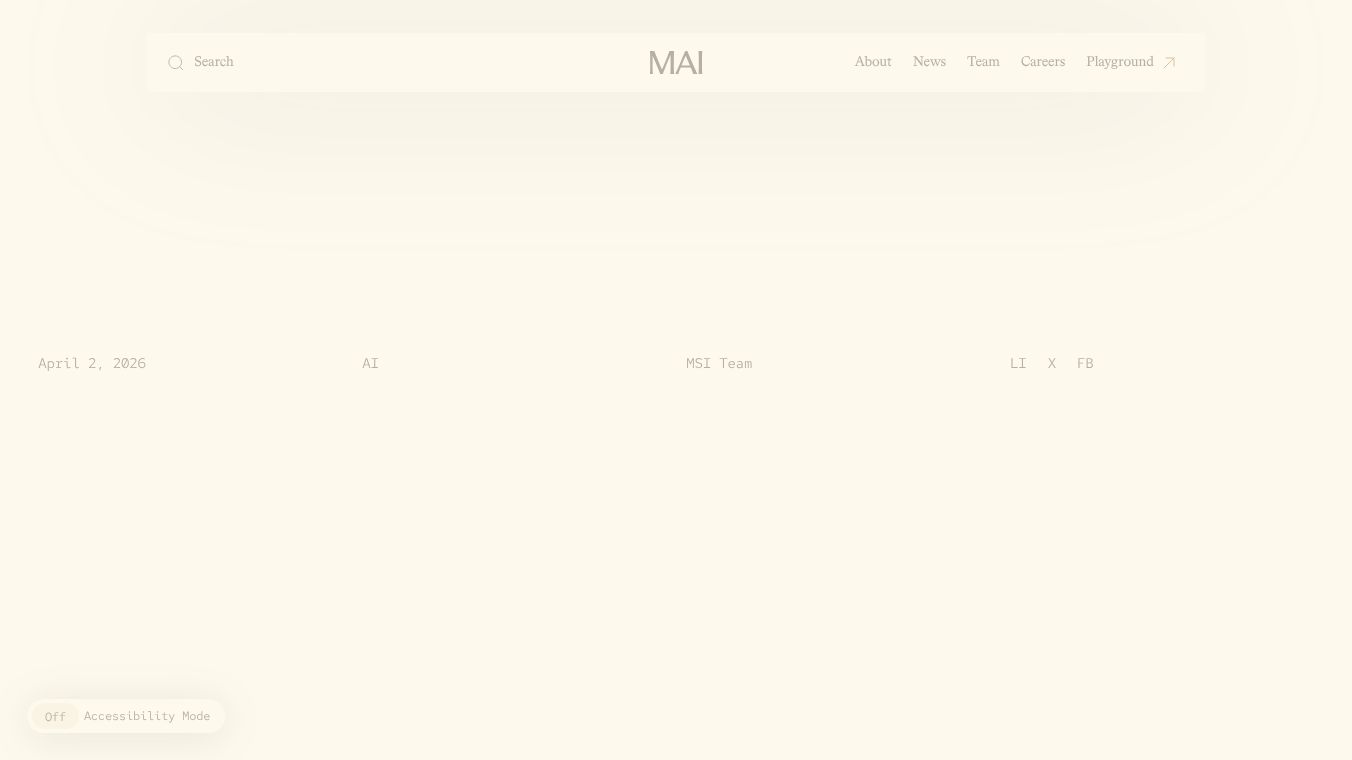 MAI-Transcribe-1