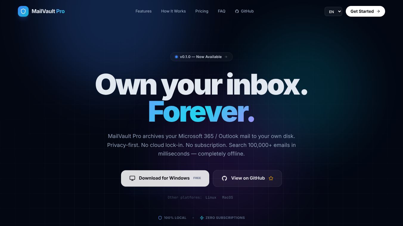 MailVault Pro