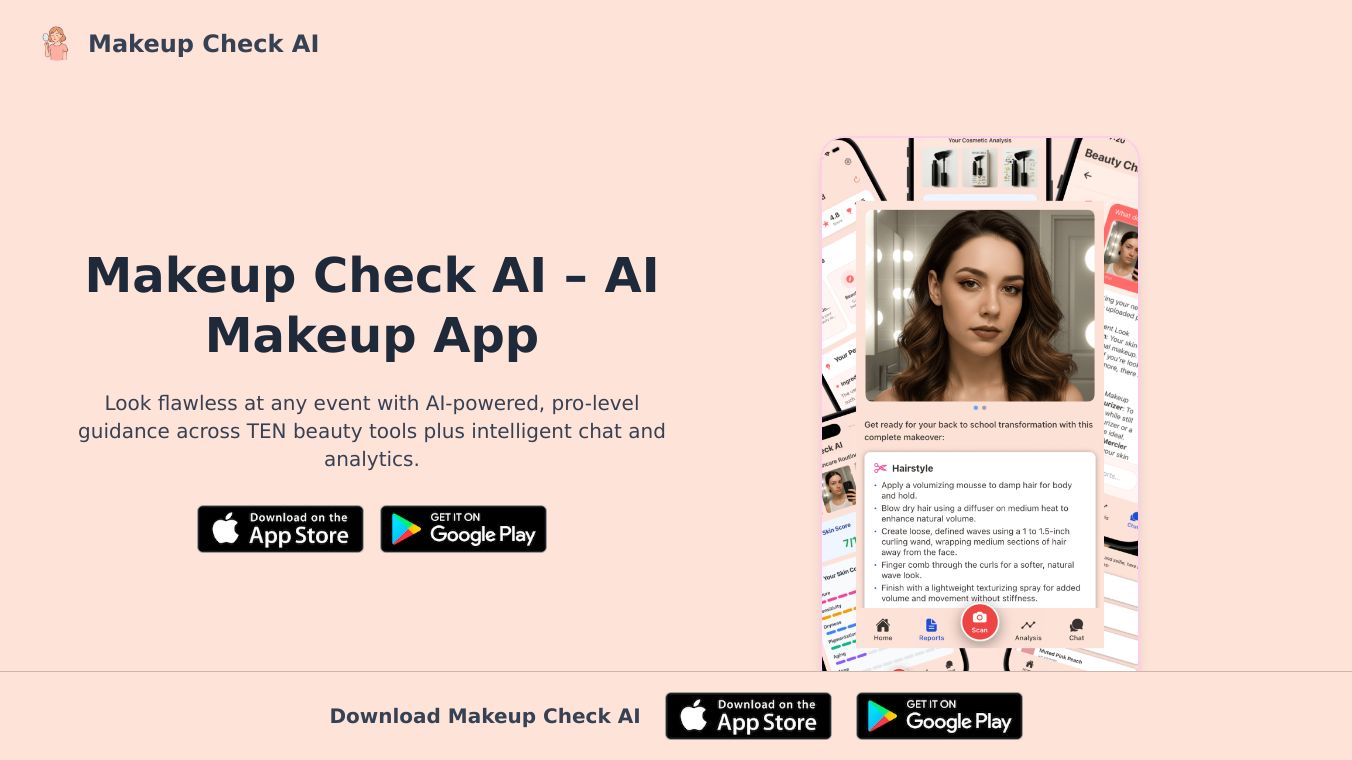 Makeup Check AI – AI Makeup App
