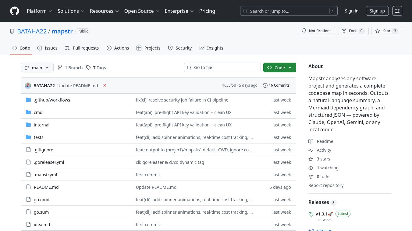 Map your codebase with AI - no reading