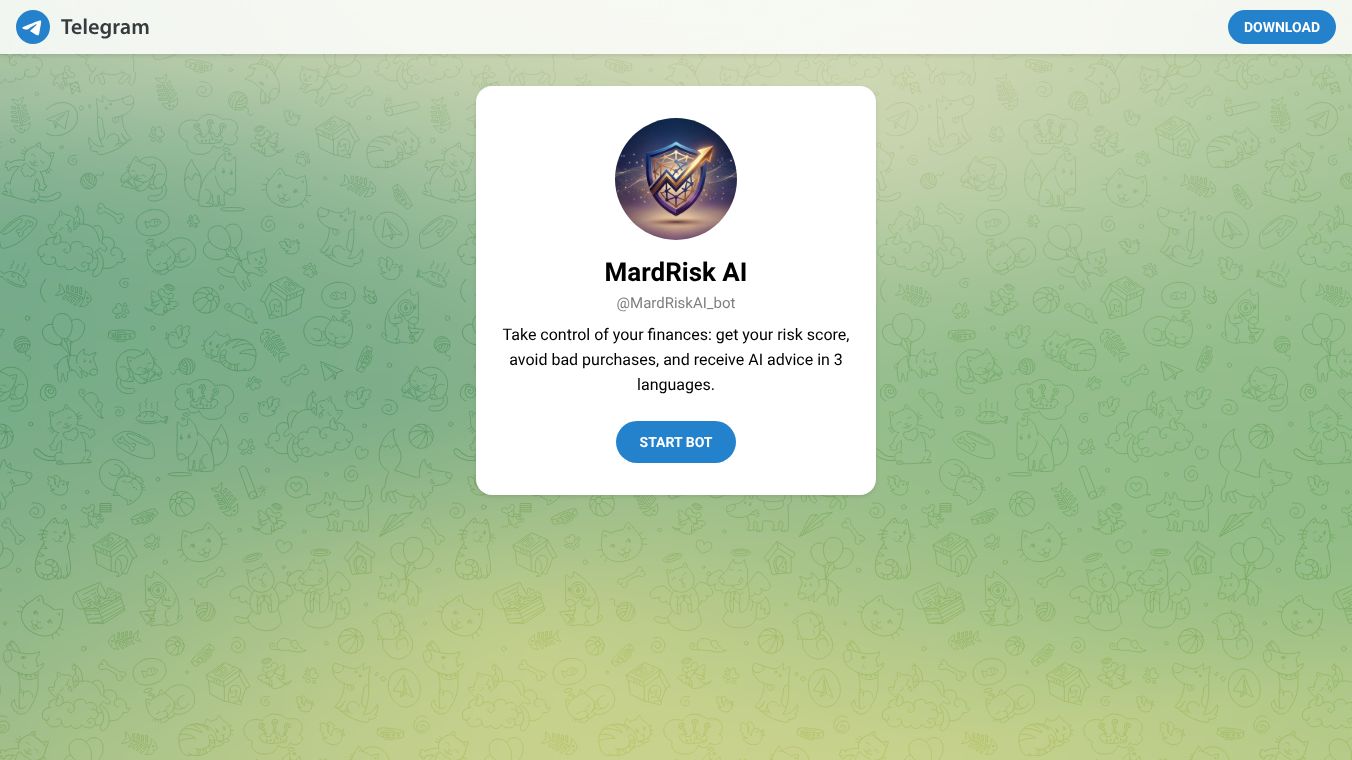 MardRisk AI – Financial Risk Assistant