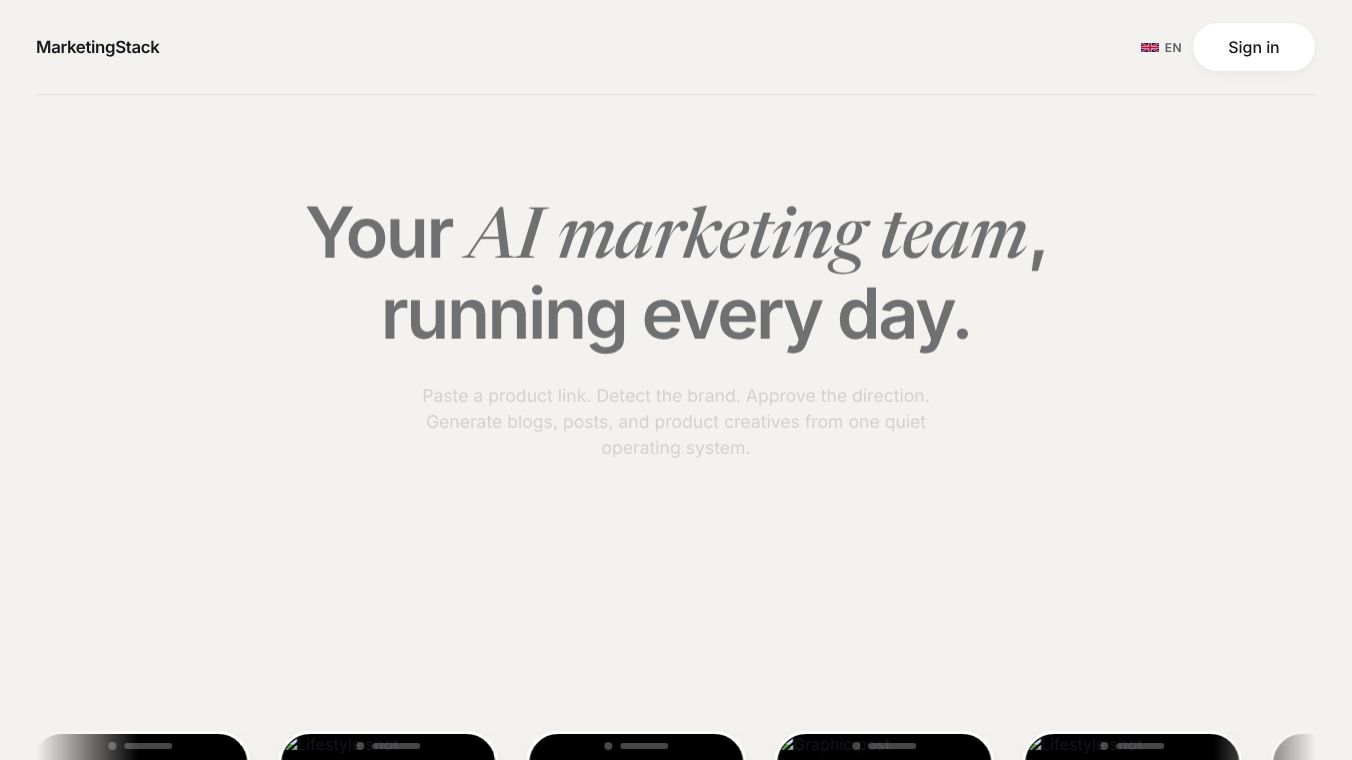 Marketing Stack