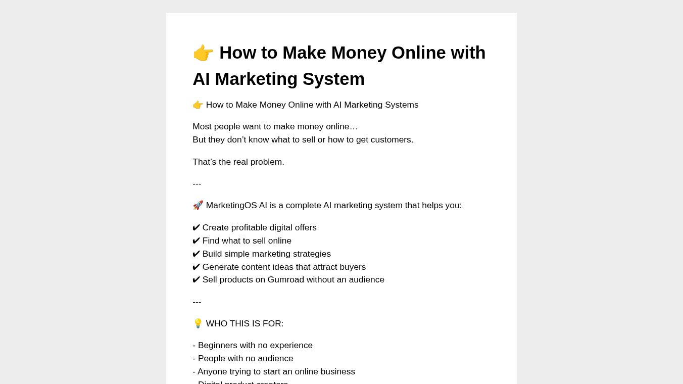 MarketingOS IA