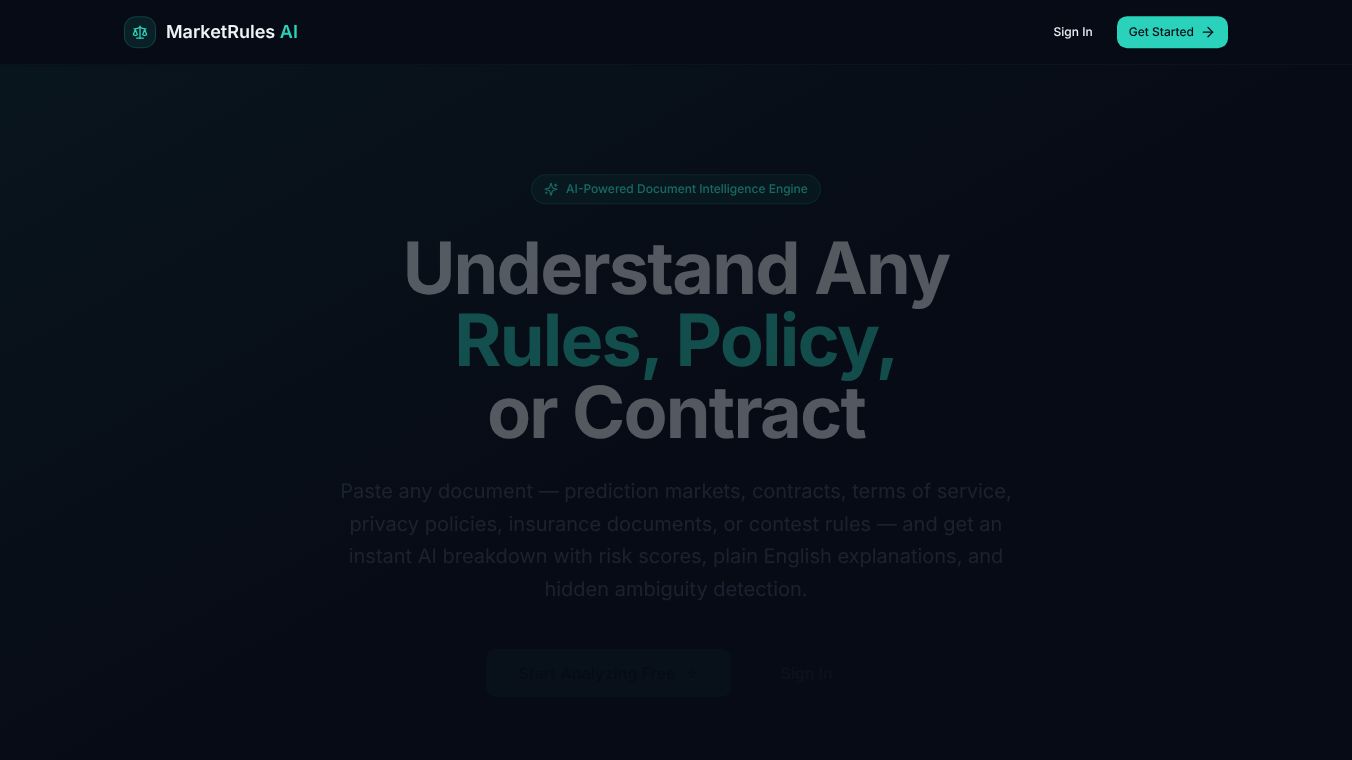 MarketRules AI