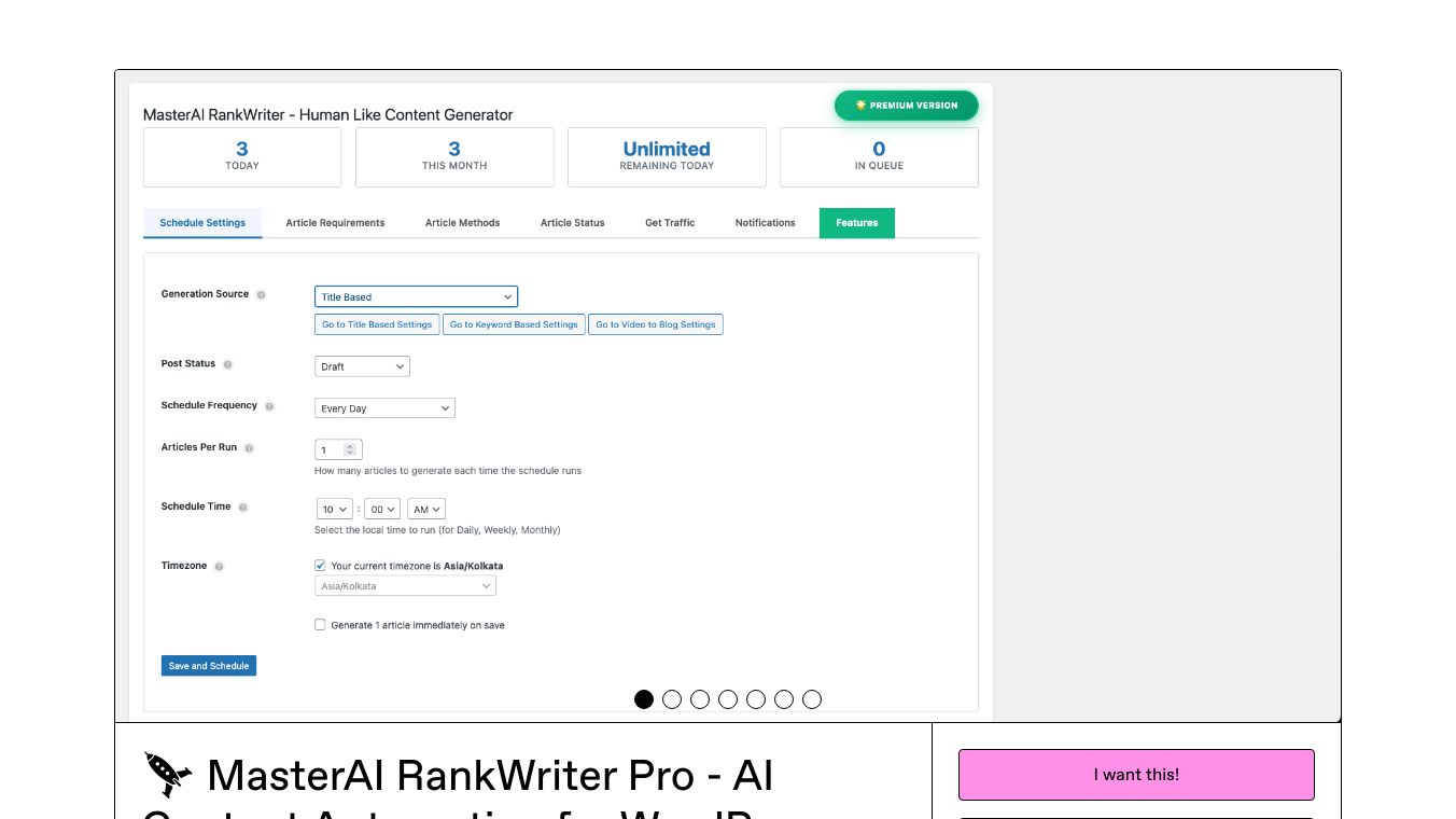 MasterAI RankWriter Free