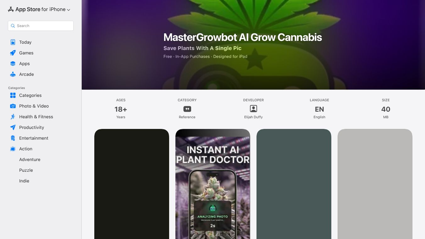 MasterGrowbot AI iOS Apple FREE Trial