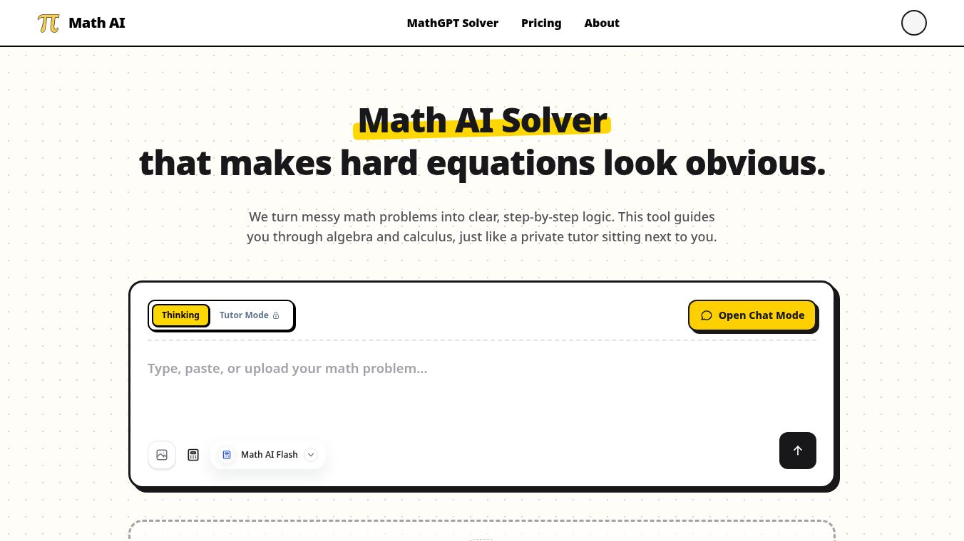 Math AI