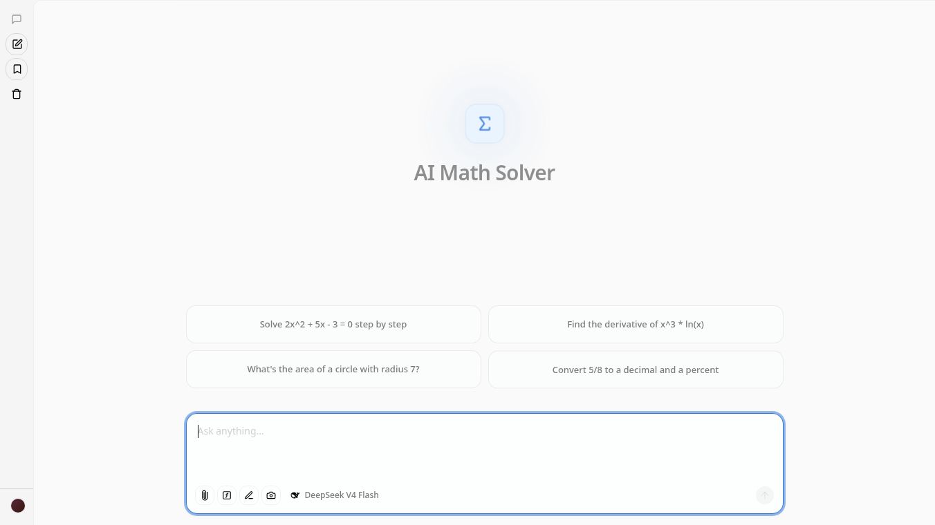 Math Solver Help