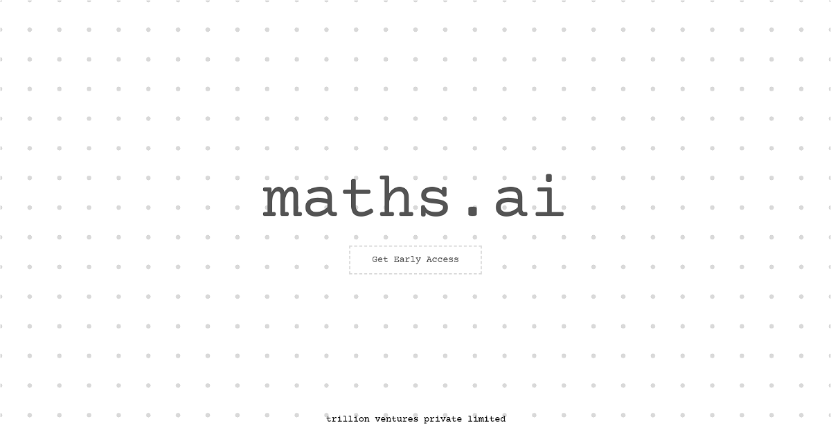 Maths.ai