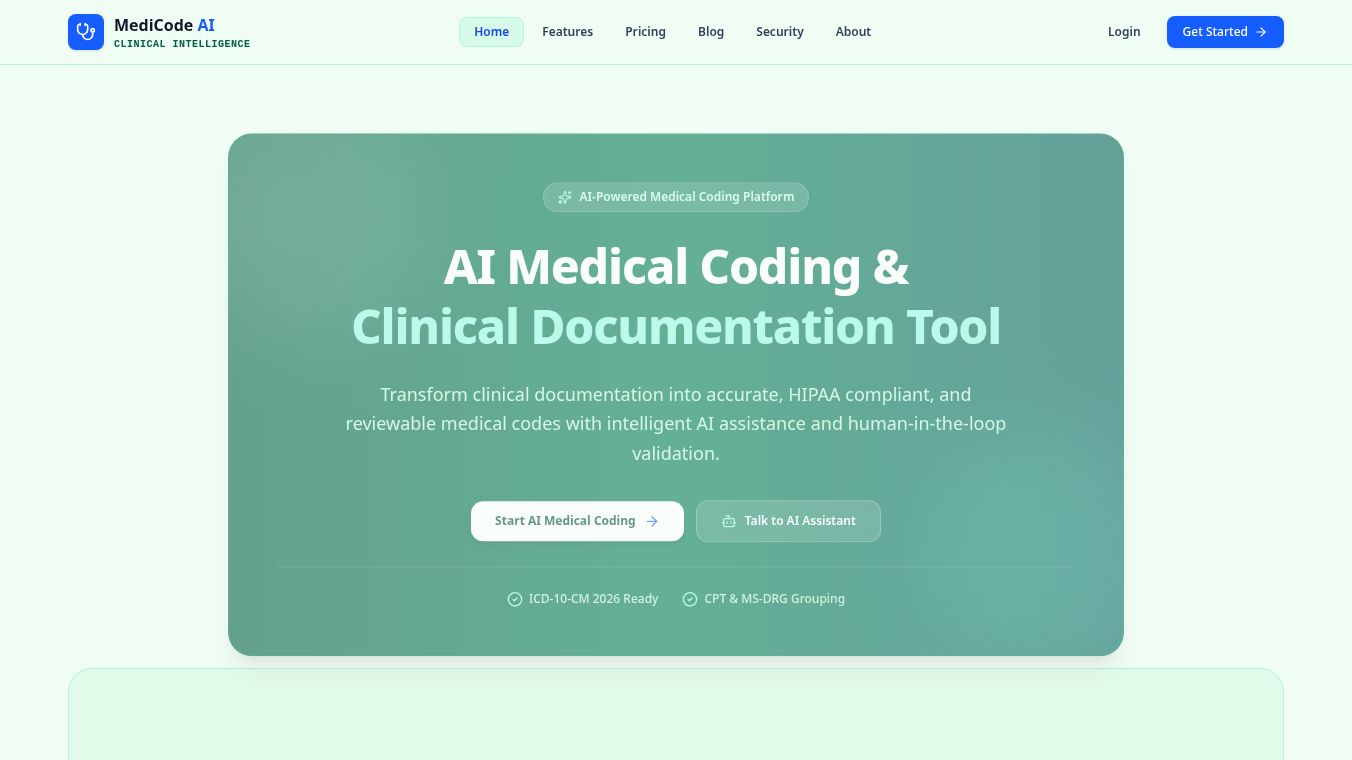 MediCode AI