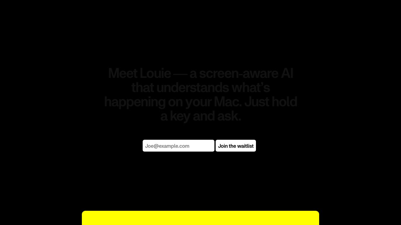 Meet Louie