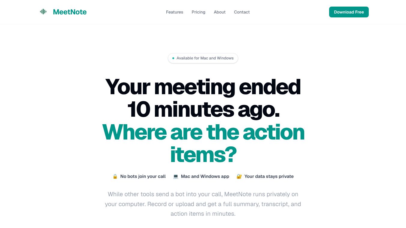 MeetNote