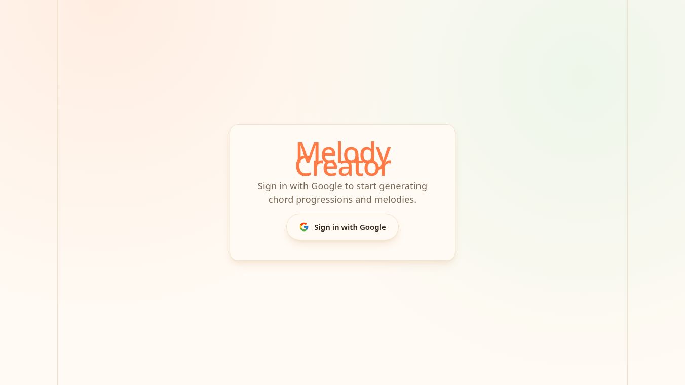 MelodyCreator