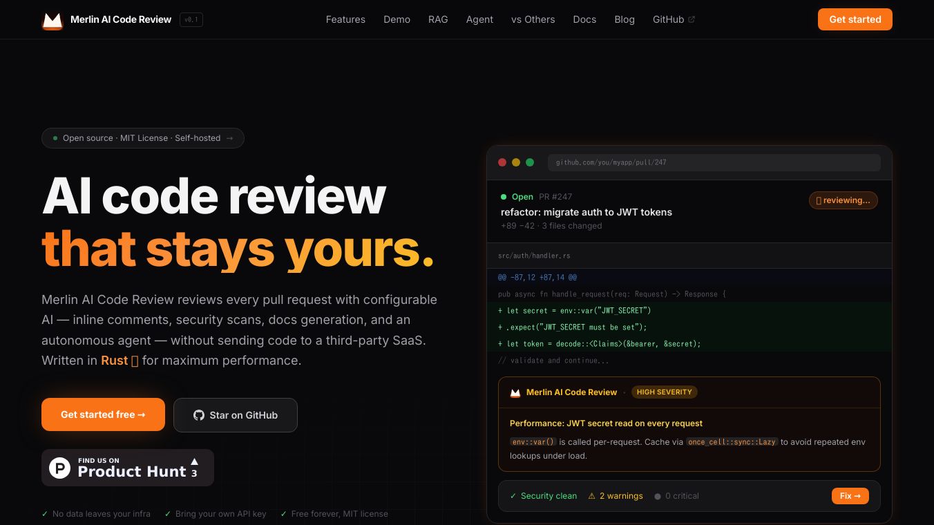 Merlin AI Code Review