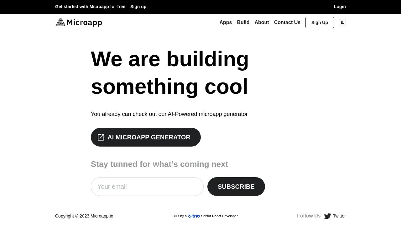 Microapp AI