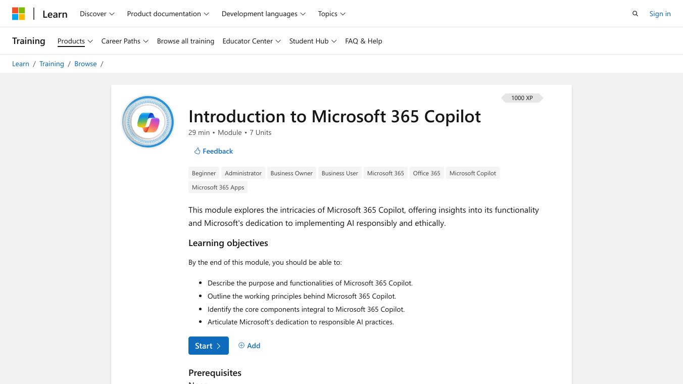 Microsoft 365 Copilot