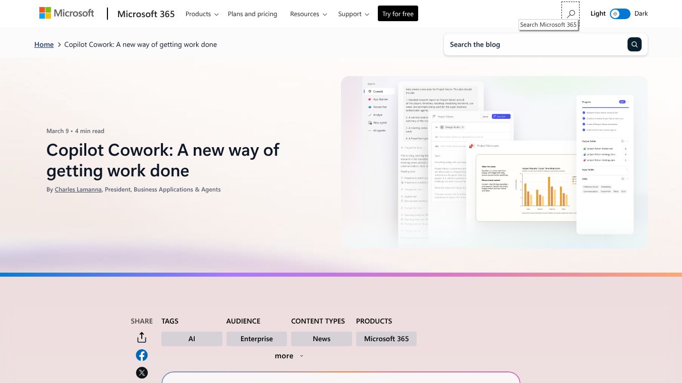 Microsoft Copilot Cowork