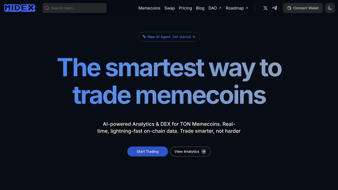 MIDEX AI — Meme Index for Degens
