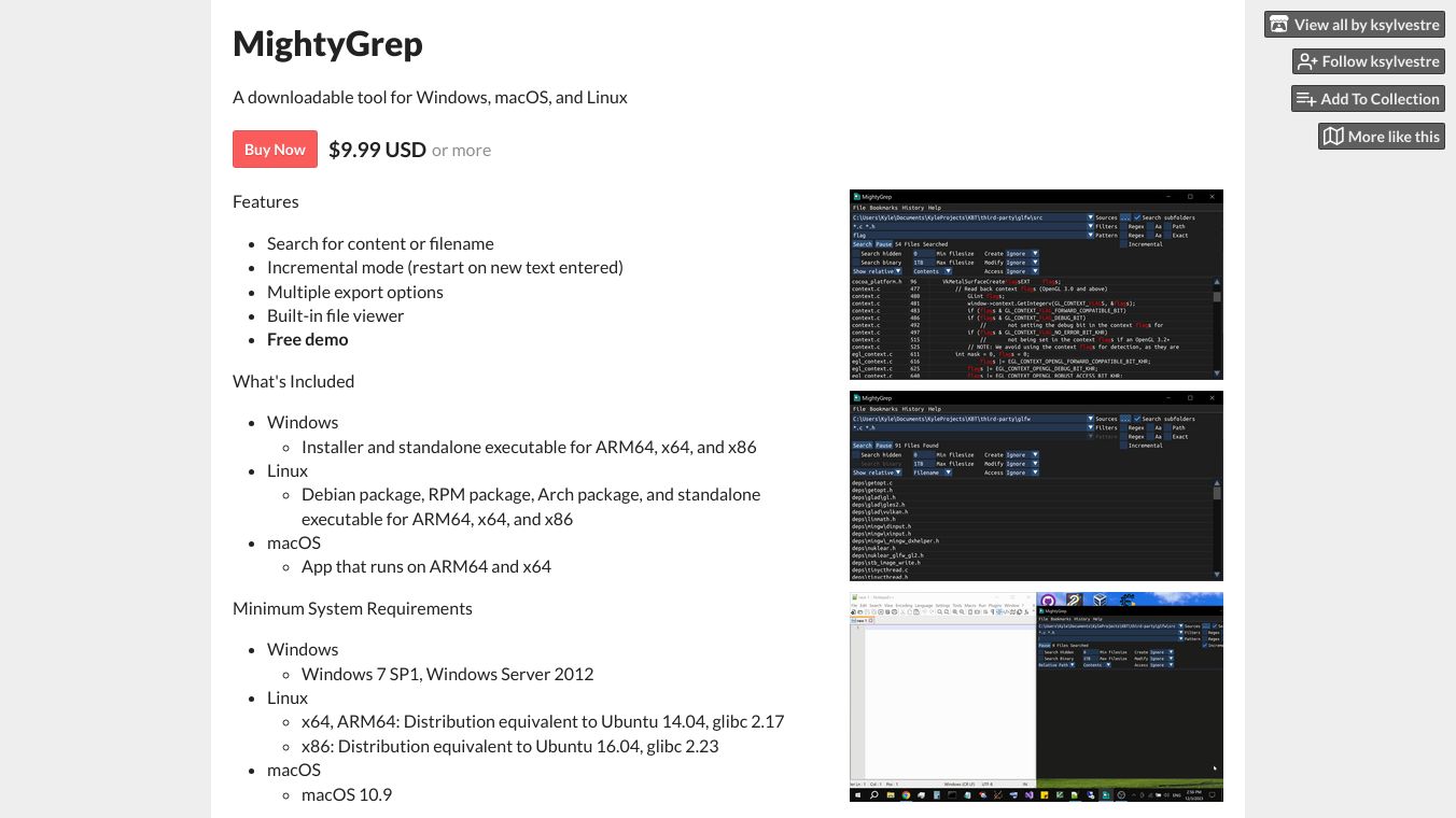 MightyGrep