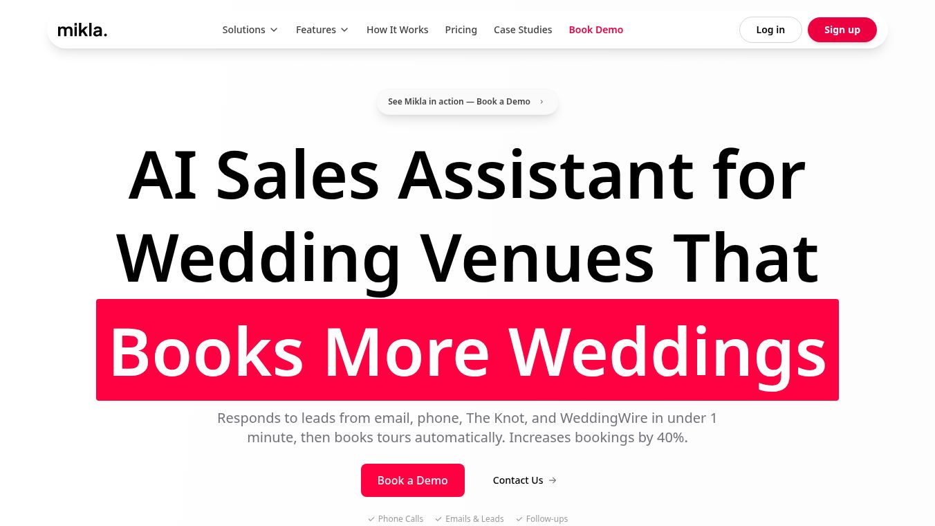 Mikla.ai - AI Sales Assistant for Venues