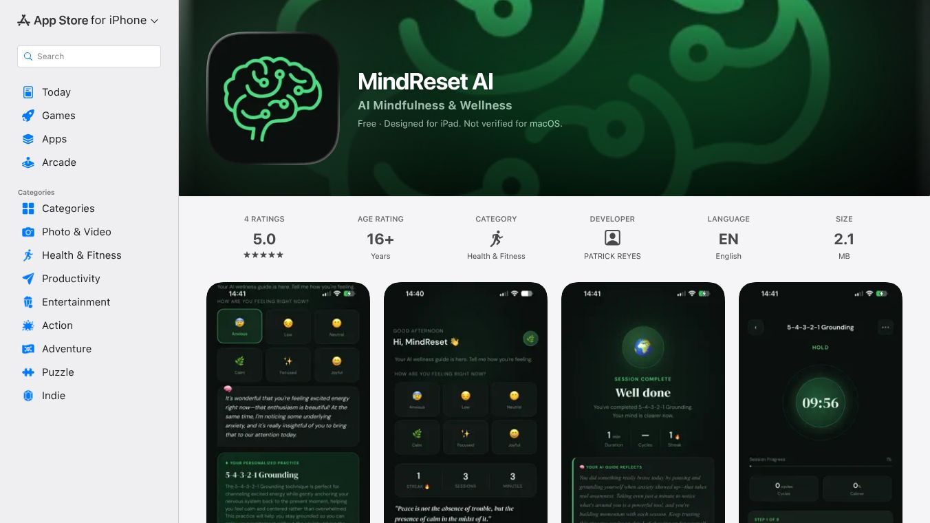 MindReset AI