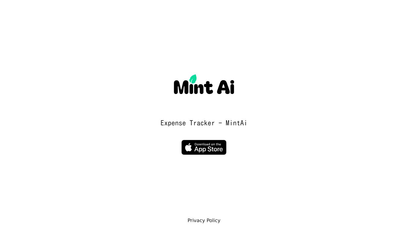 MintAi - Expense Tracker