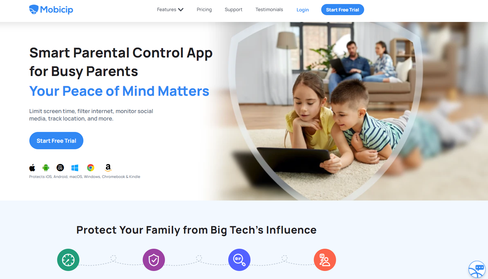 Mobicip Parental Control App