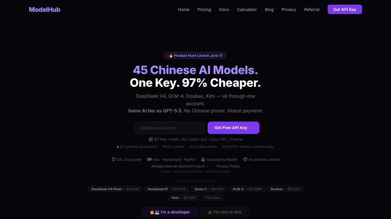 ModelHub API