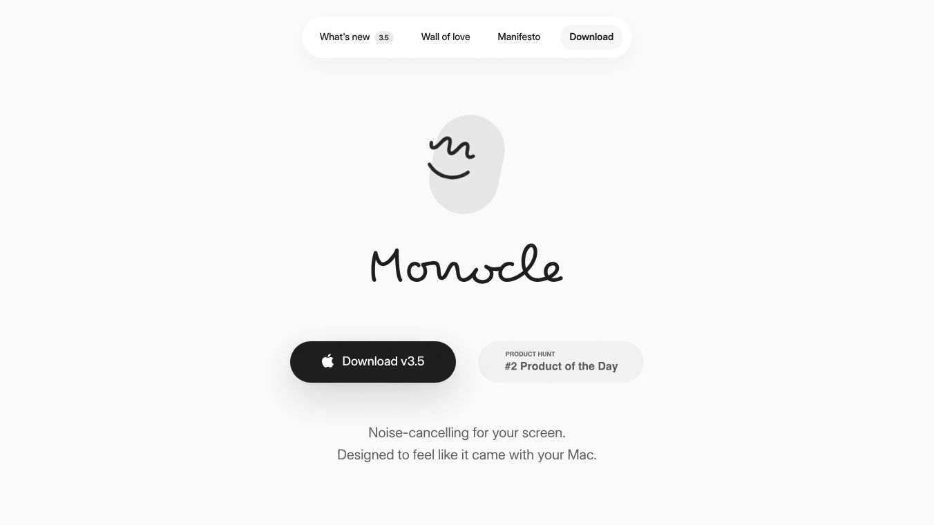 Monocle 3.5 for macOS