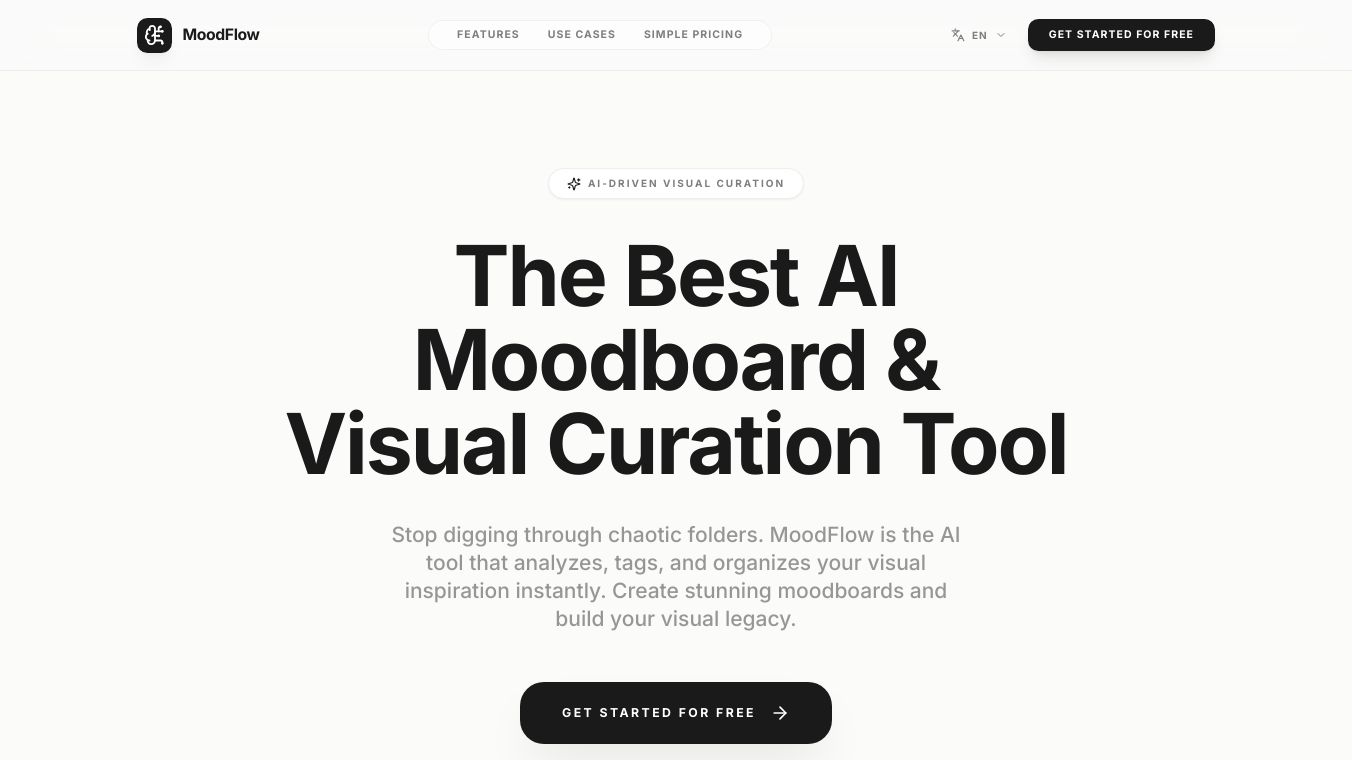 MoodFlow - AI Moodboard Tool