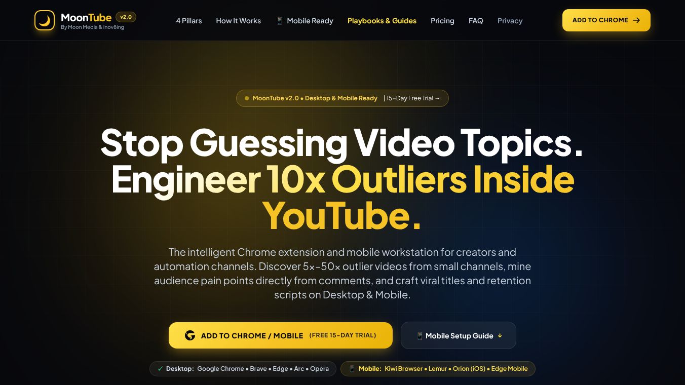 MoonTube - Youtube Automation Suite