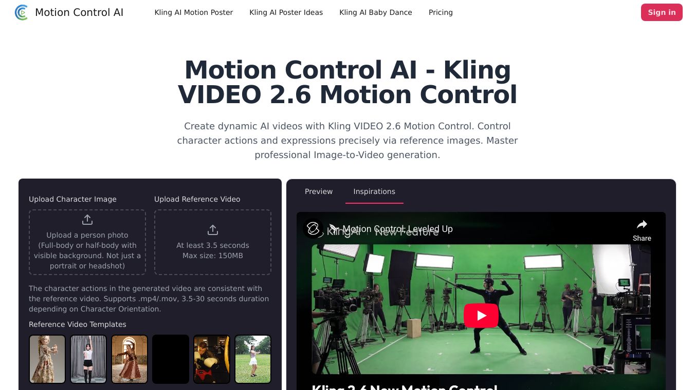 Motion Control AI