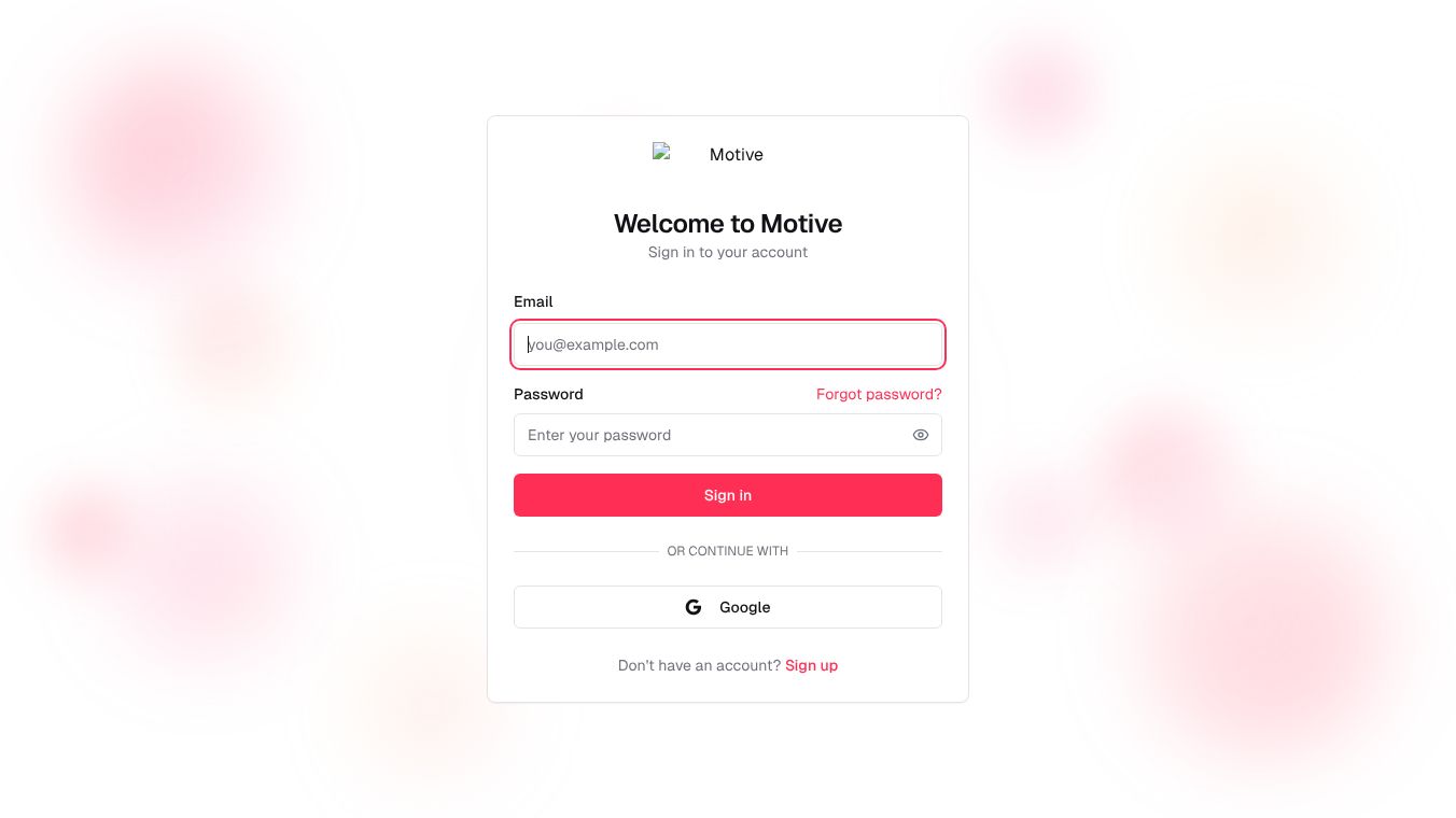 Motive - Own your community, not rent it