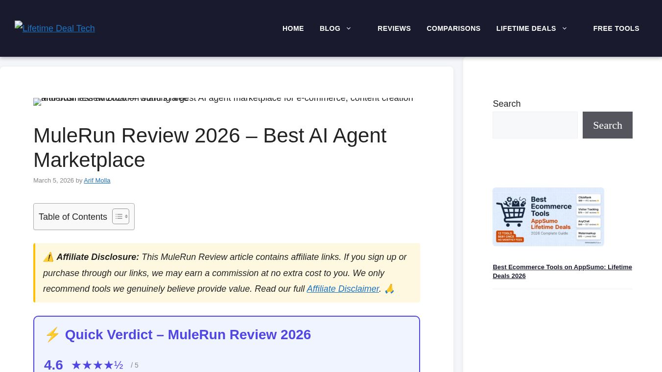 Mulerun Review