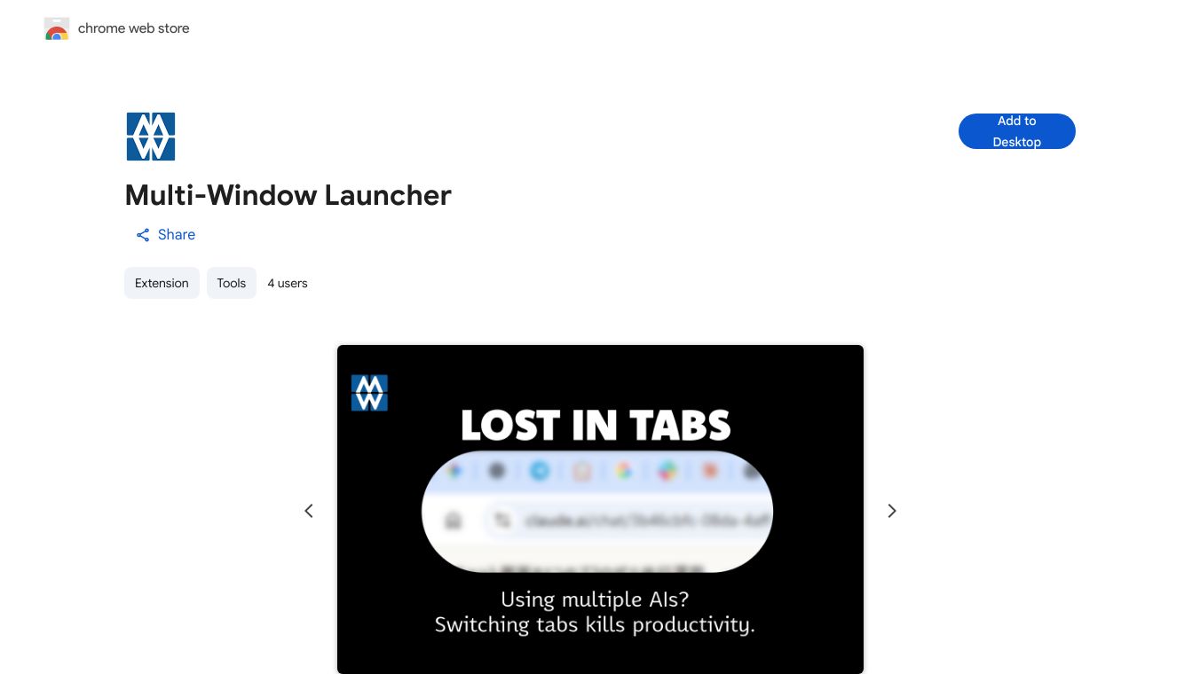 Multi-Window Launcher
