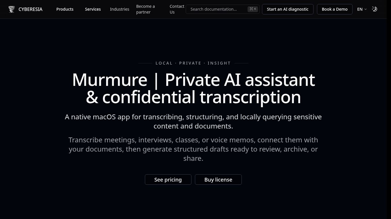 Murmure by Cyberesia Inc.