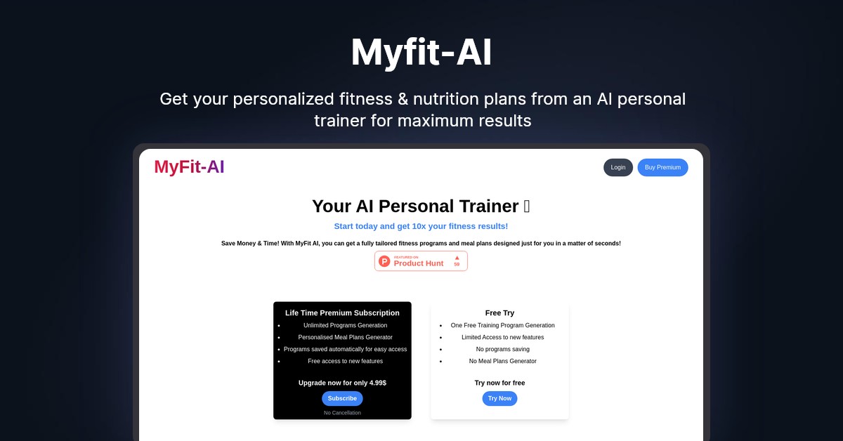 Myfit-AI