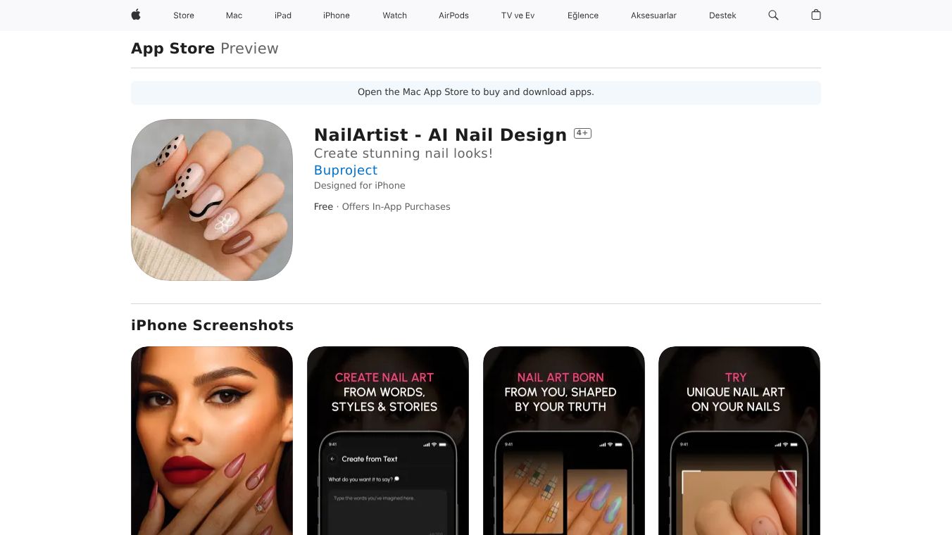 NailArtist - AI Nail Design