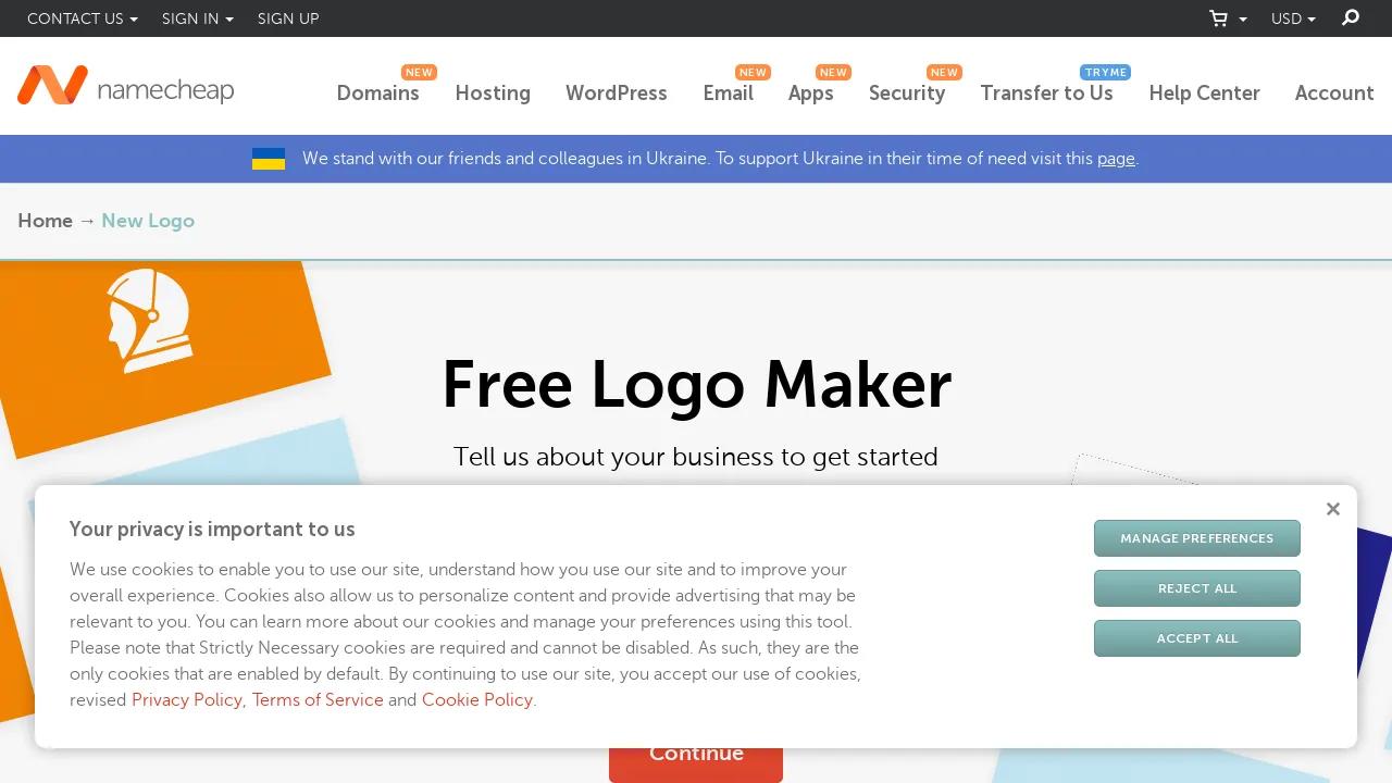 Namecheap Logo Maker