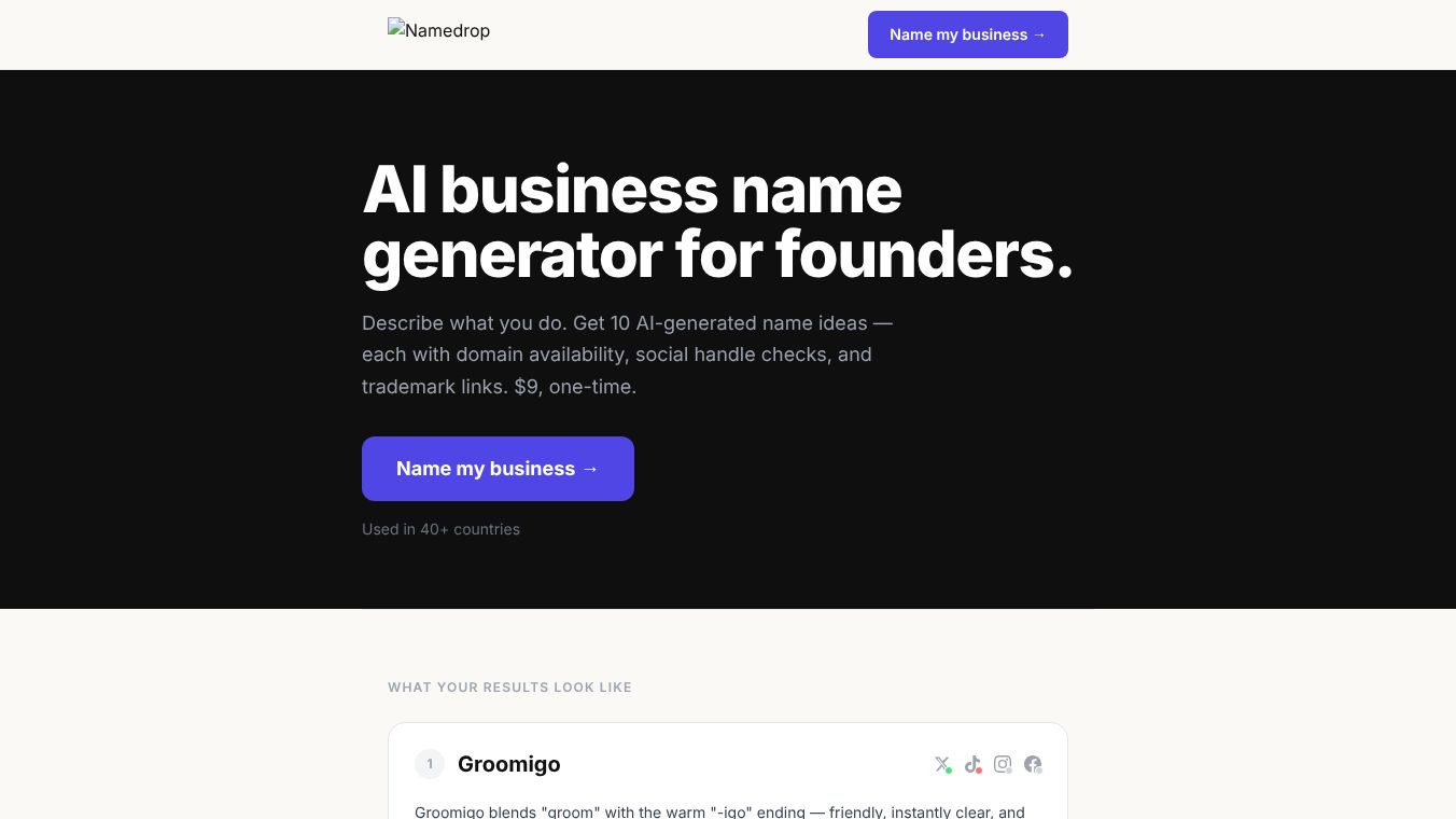Namedrop
