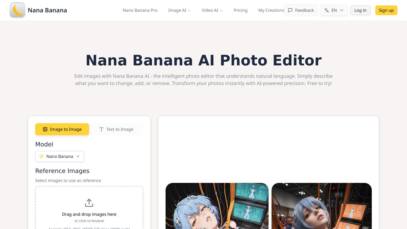 Nana Banana AI Photo Editor